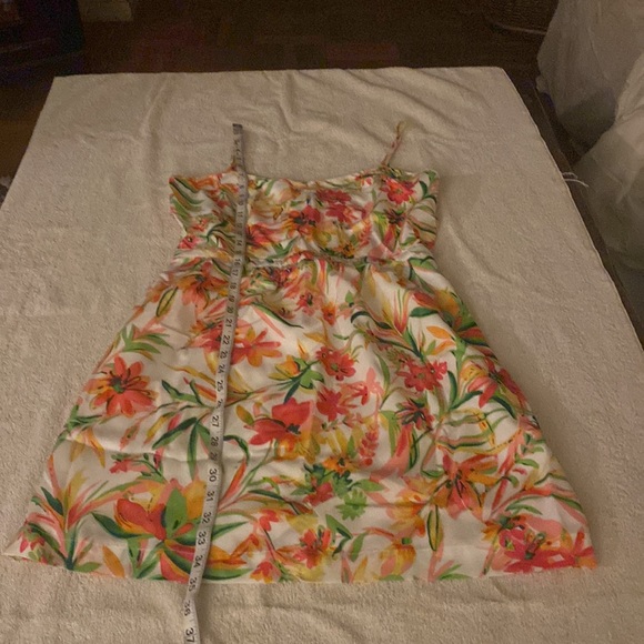 J.Crew beautiful seaside cami floral dress w/ great usable pockets - Picture 11 of 13